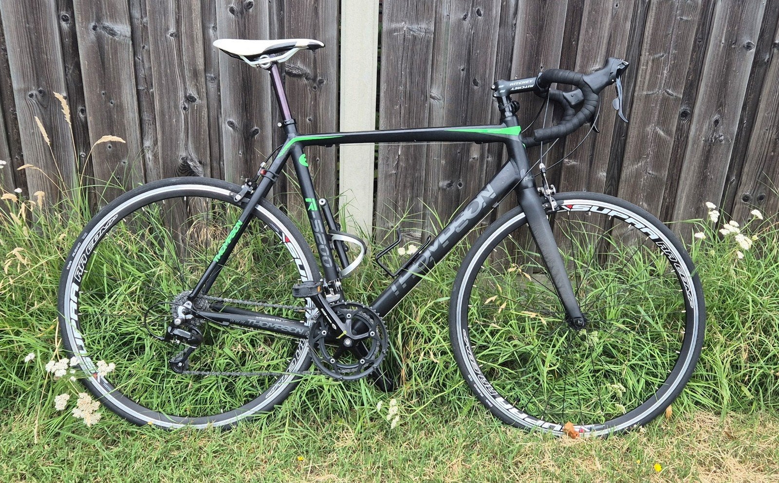 Thompson racefiets - framemaat 59, Gebruikt, Velgrem, Aluminium, 57 tot 61 cm