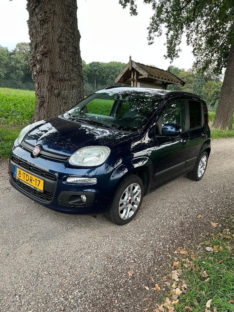Fiat Panda Twinair 85 2013 Blauw, Auto's, Voorwielaandrijving, Stof, 31 €/maand, Panda