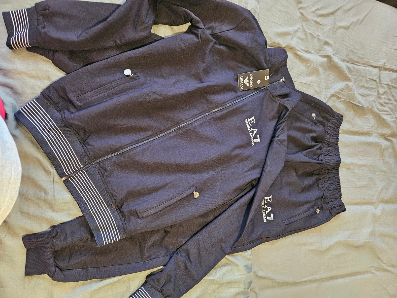 Emporio Armani EA7 Trainingspak Heren XXL - Nieuw, Kleding | Heren, Emporio Armani, Zwart, Nieuw, Overige maten