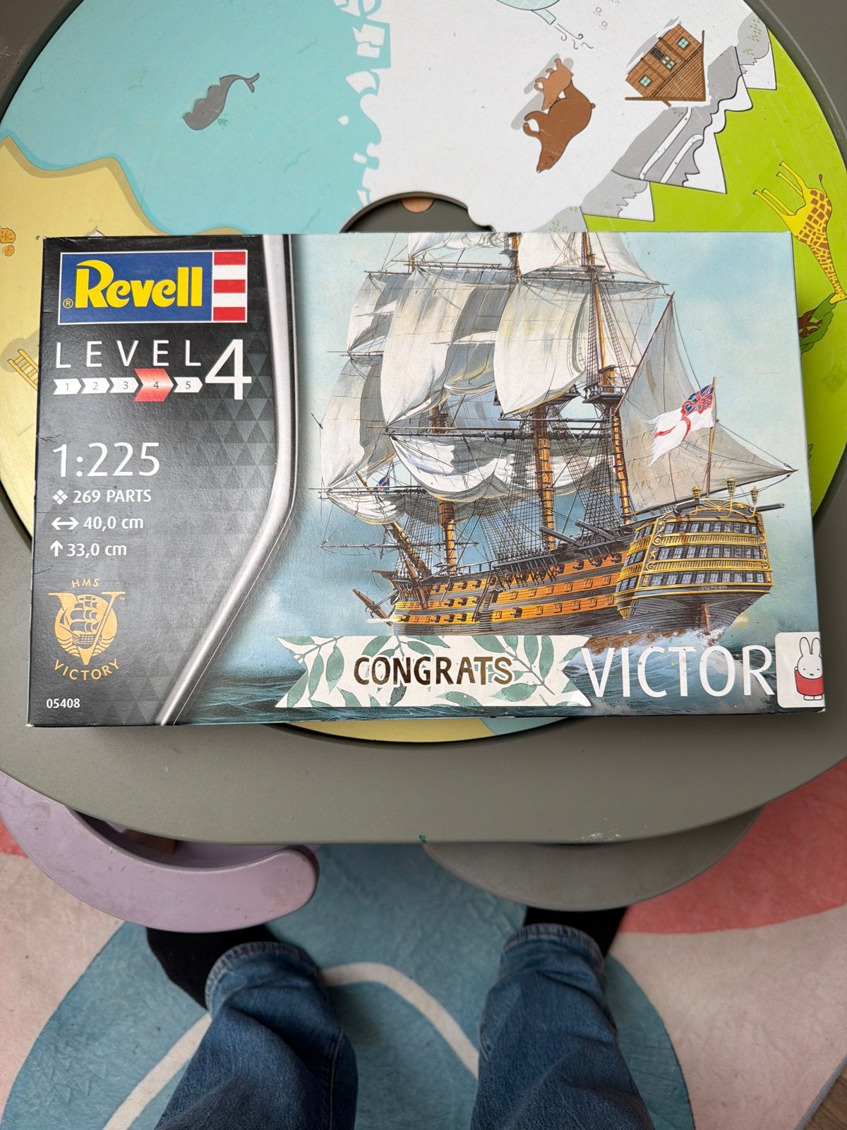 Revell HMS Victory Modelbouwschip - Schaal 1:225, Ophalen, Nieuw, 1:200 of kleiner, Revell