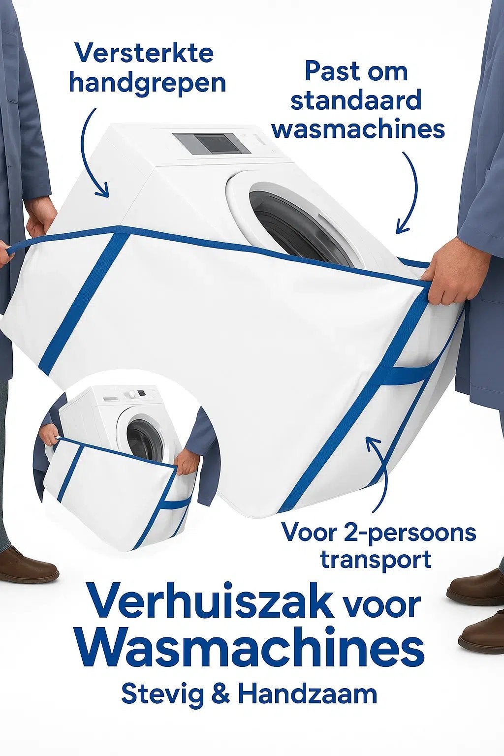 Verhuiszak wasmachine, Ophalen of Verzenden, Gebruikt, 1200 tot 1600 toeren