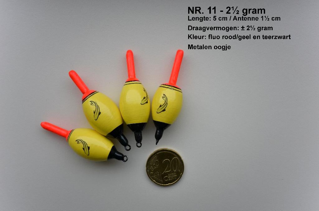 KARPER/VLOKDOBBER HANDBUILT NR. 11 / 2½ gram, Ophalen of Verzenden, Nieuw, Dobber of Lood