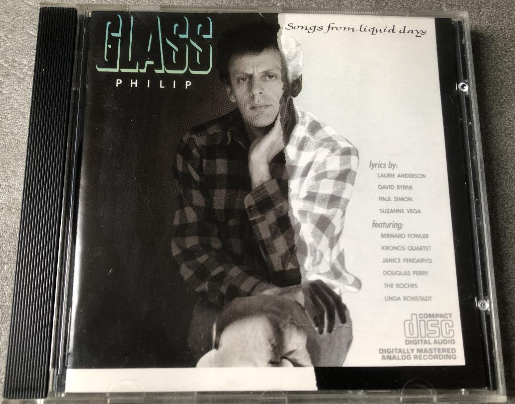 PHILIP GLASS - SONGS FROM LIQUID DAYS - CD, Ophalen of Verzenden, Modernisme tot heden, Zo goed als nieuw