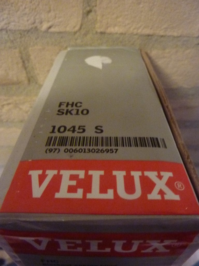 Nieuw Velux verduisterende plissé gordijnen / SK10 (114x160), Verduisterend, Wit, Nieuw, Ophalen of Verzenden