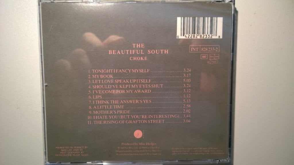 The Beautiful South - Choke, Ophalen of Verzenden, Zo goed als nieuw