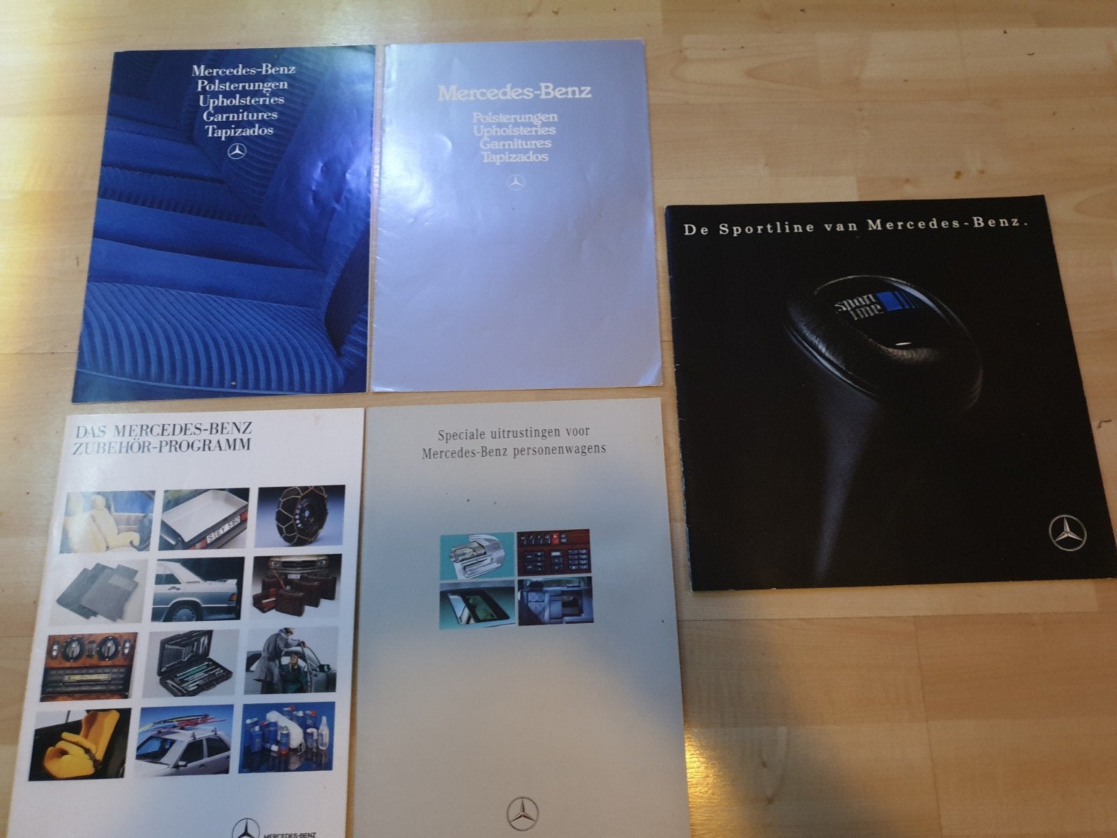 MB folders; uitrustingen, toebehoren, bekleding en Sportline, Ophalen of Verzenden, Zo goed als nieuw, Mercedes