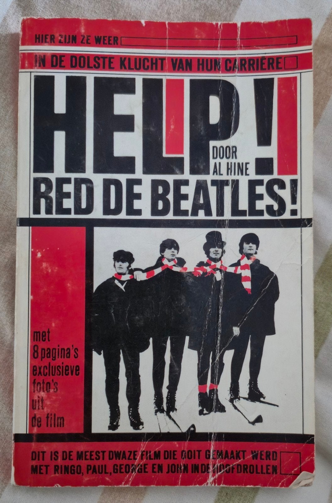 Paperback boek: Help, Red de Beatles (Al Hine) 1965, Boeken, Gelezen, Artiest, Ophalen of Verzenden, Al Hine