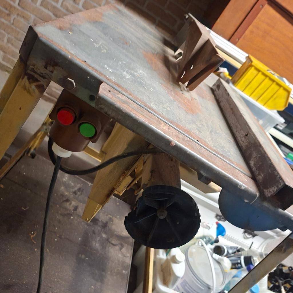 Scheppach TSMA-TKU Tafelcirkelzaag Bouwzaag (1981), Doe-het-zelf en Verbouw, Gereedschap | Zaagmachines, Gebruikt, Cirkelzaag
