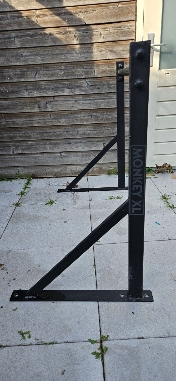 Monkey XL Pull Up Bar voor buiten met schroeven, Ophalen, Gebruikt, Rug, Oprekstang