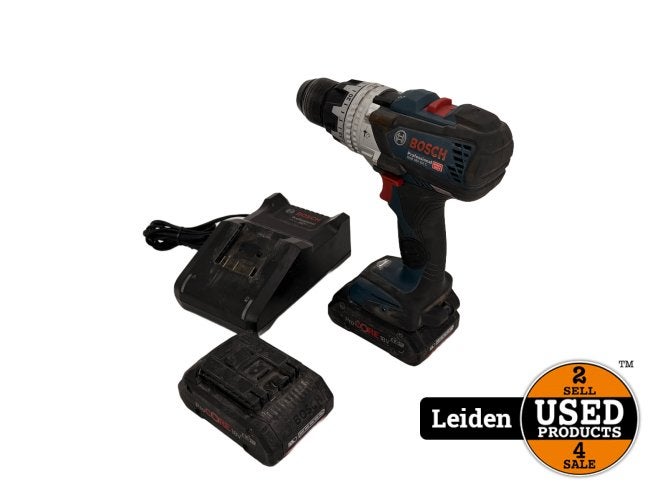 Bosch GSB 18V-110 C Boormachine | Incl. 2 Accu's & Lader, Bosch, Gebruikt, Support@bosch.com, Robert Bosch GmbH
Robert-Bosch-Platz 1
70839 Gerlingen-SchillerhÃ¶he
Germany