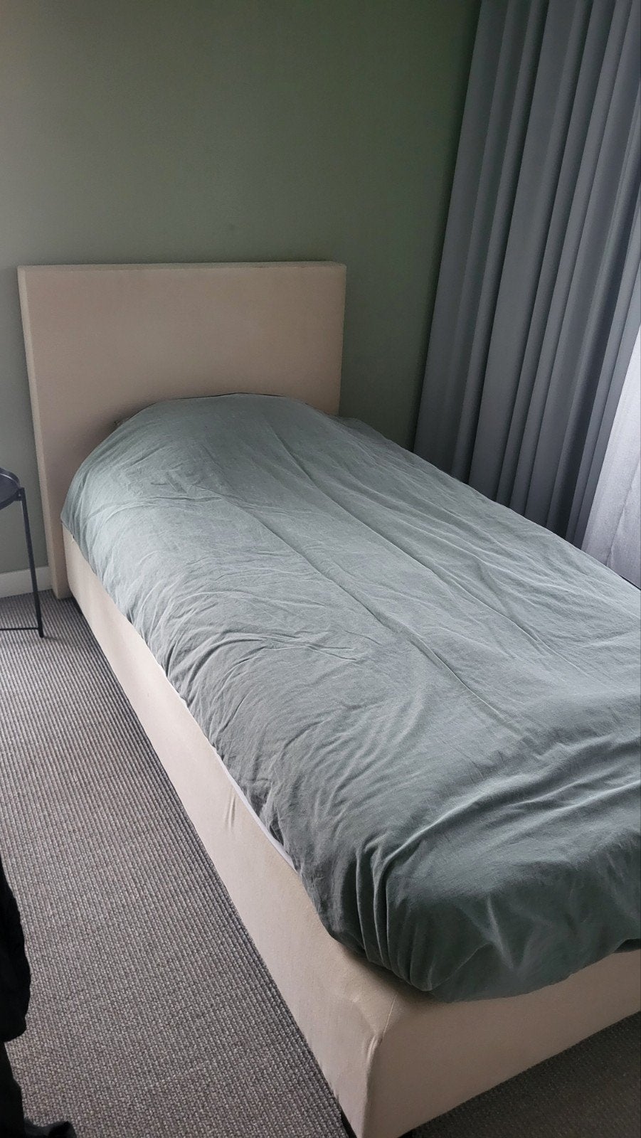 Eenpersoons boxspring gratis af te halen, Overige materialen, 100 cm, Eenpersoons, 210 cm