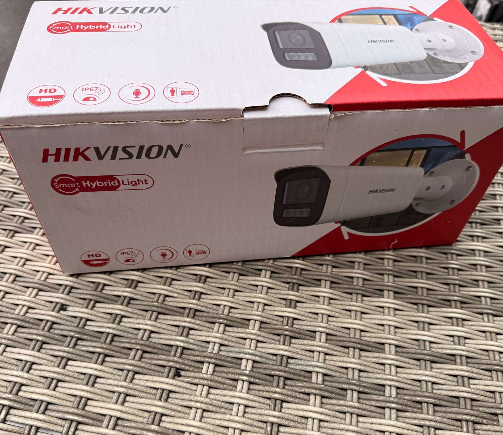 Hikvision Smart Hybrid Light Netwerk Camera 4MP, Ophalen, Nieuw, Buitencamera