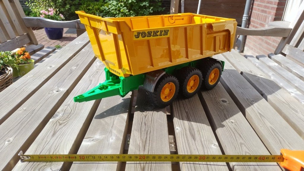 Bruder aanhangwagen speelgoed, Ophalen, Gebruikt