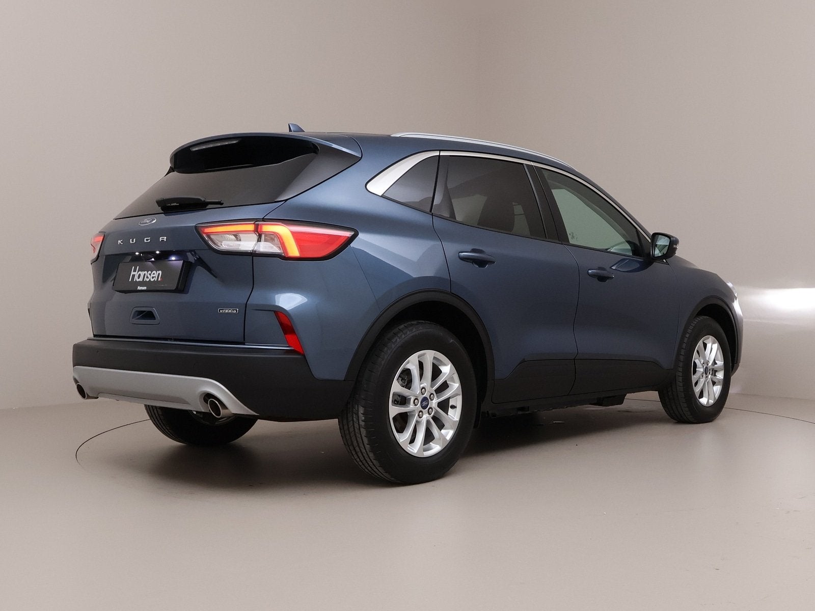 Ford Kuga 2.5 PHEV Titanium X I Winterpakket I B&O I Elek. A, Auto's, Automaat, Gebruikt, 4 cilinders, Blauw