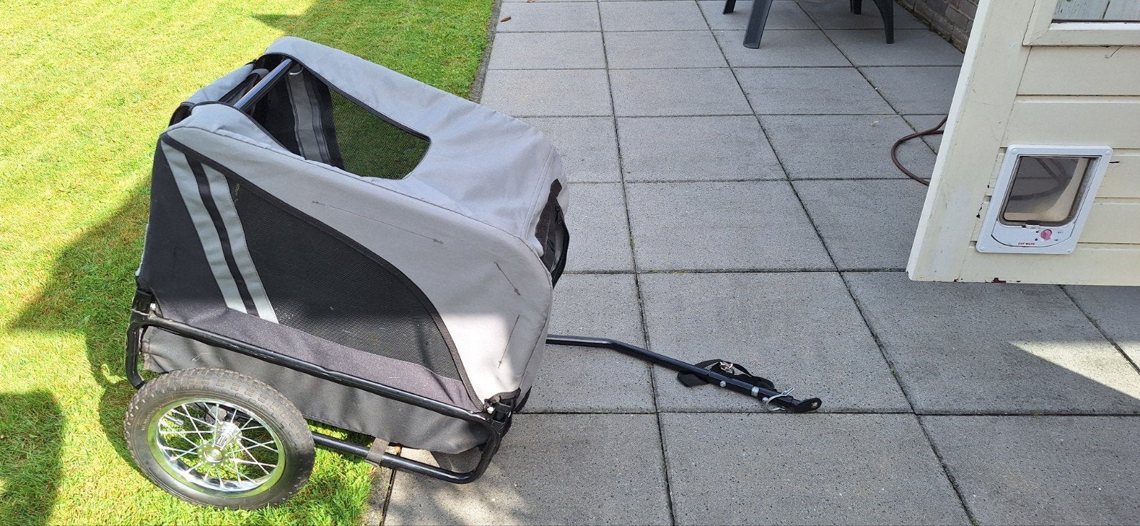 hondenfiets kar, Ophalen of Verzenden, Gebruikt