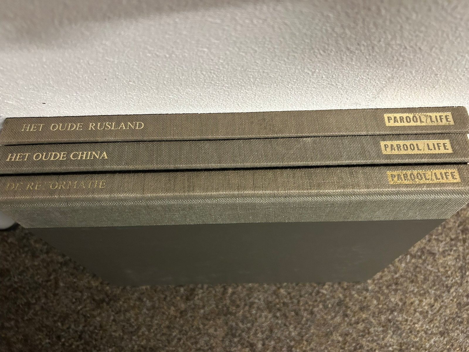 Parool/Life Boeken: Het Oude Rusland, China, De Reformatie, Ophalen of Verzenden, Gelezen, Europa overig