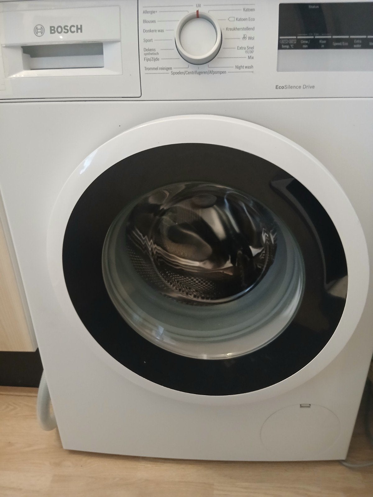 Bosch Serie 4 Wasmachine - EcoSilence Drive, Witgoed en Apparatuur, Gebruikt, Ophalen of Verzenden, Voorlader, Energieklasse A of zuiniger