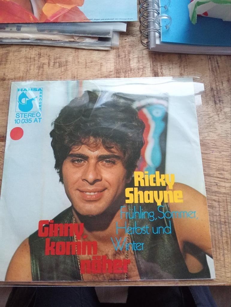Ricky shayne - Ginny komm naher, Ophalen of Verzenden, Zo goed als nieuw, Overige formaten, Levenslied of Smartlap