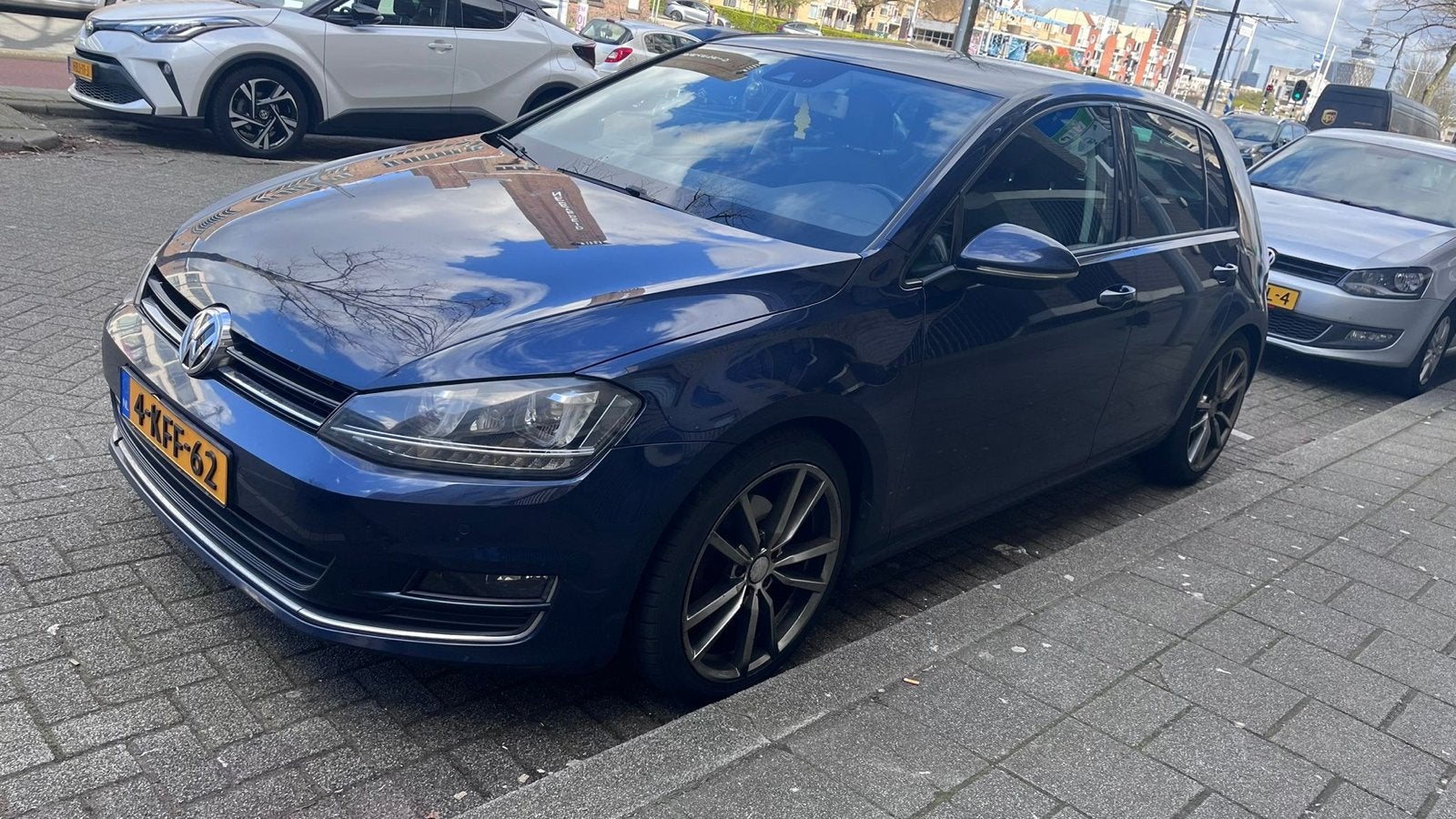 Volkswagen Golf 1.4 TSI 103KW DSG 2013 Blauw, Auto's, Volkswagen, Particulier, Golf, ABS, Adaptieve lichten, Adaptive Cruise Control