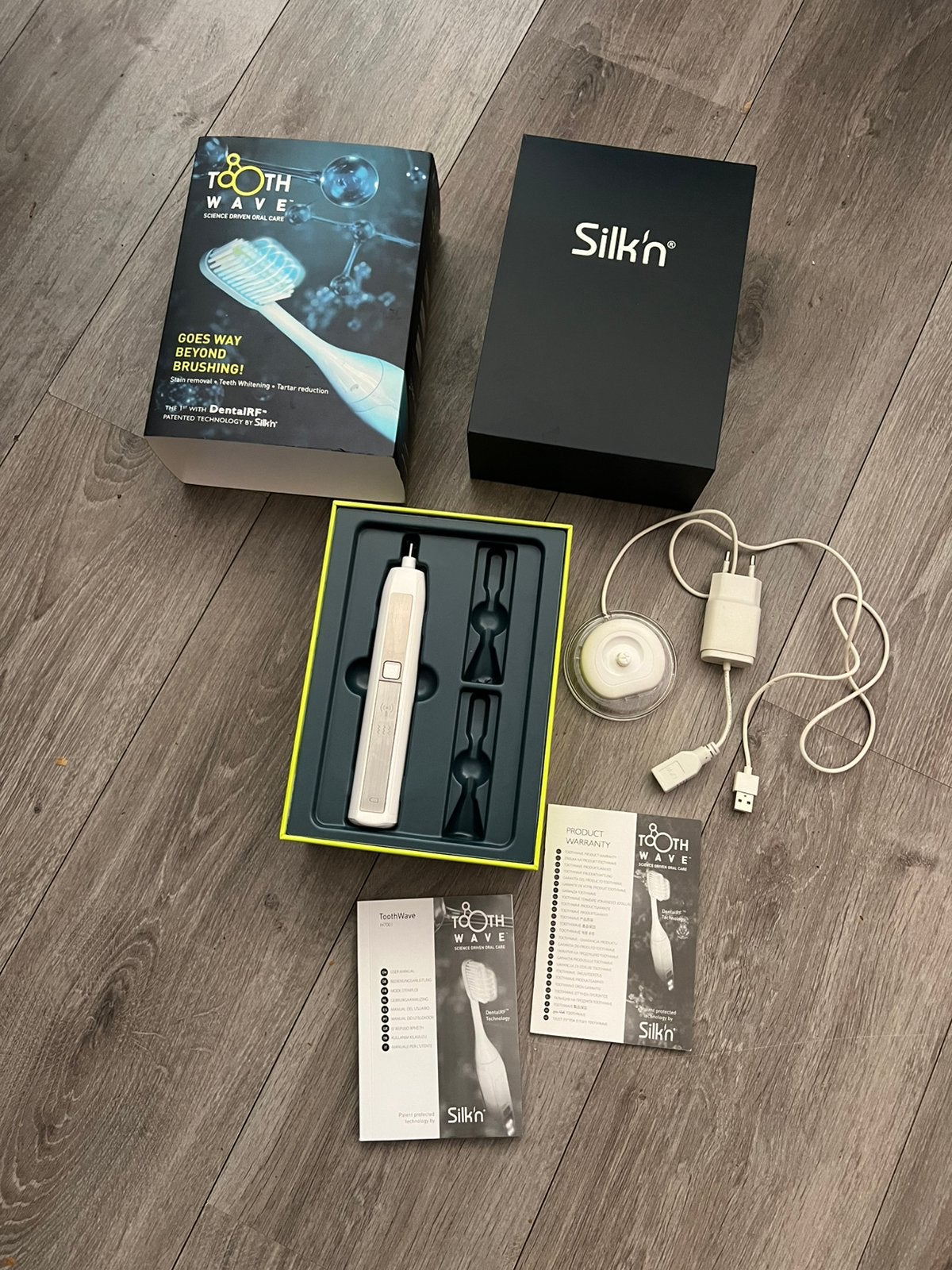 Silk’n toothwave elektrische tandenborstel als nieuw, Ophalen, Zo goed als nieuw, Mondverzorging