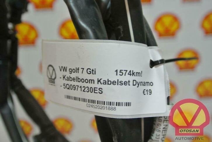 vw golf 7 kabelset dynamo kabelboom 5q0971230es, Auto-onderdelen, Gebruikt, Volkswagen, Volkswagen AG, Berliner Ring 2
38440  Wolfsburg, DE