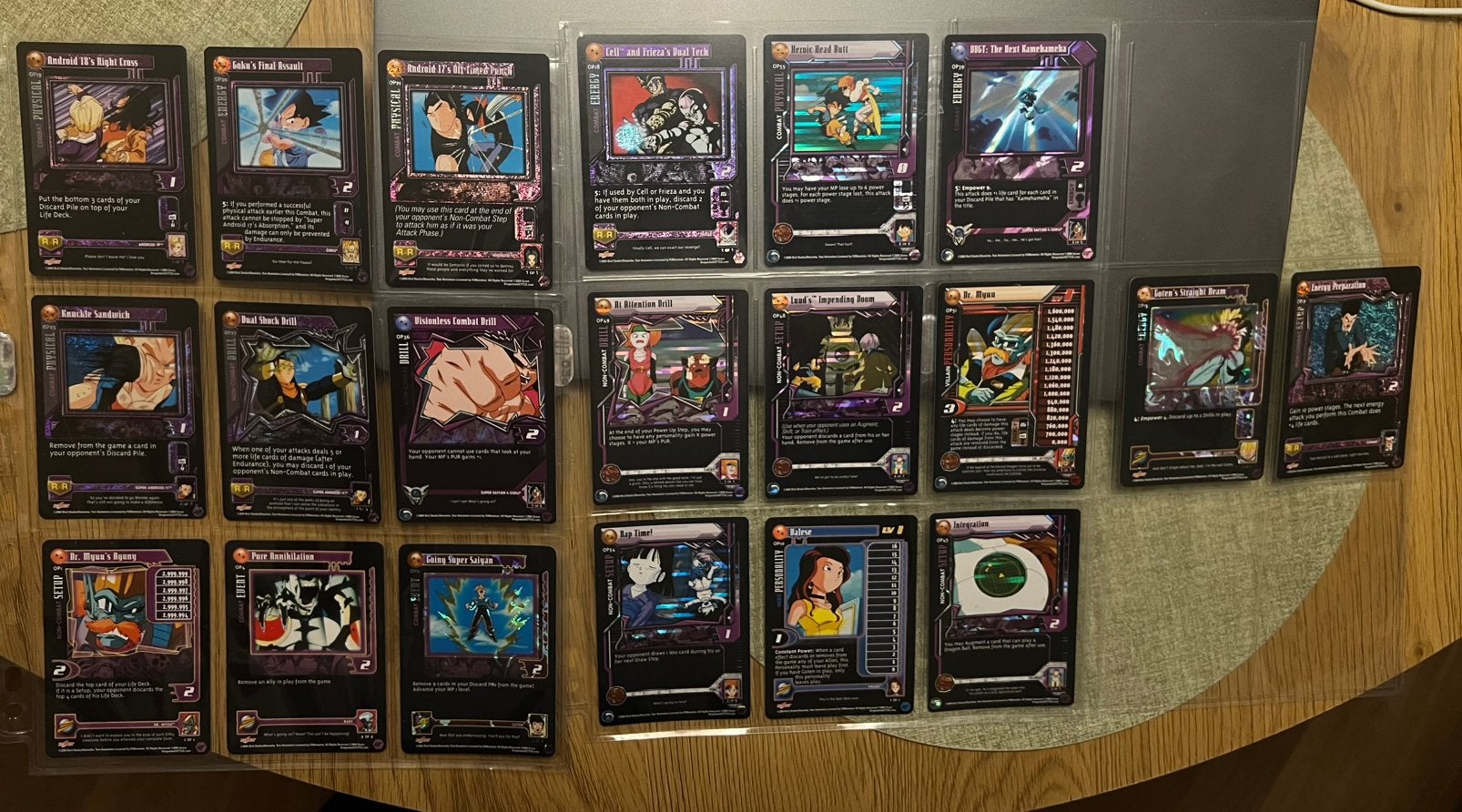 Dragonball z dbz gt ccg score organized play promo kaarten, Ophalen of Verzenden, Zo goed als nieuw, Meerdere kaarten