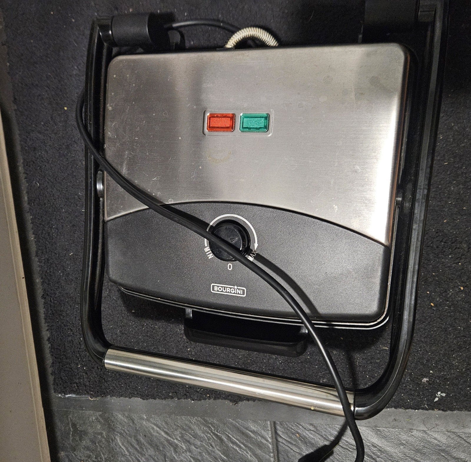 Bourgini Grillplaat - Perfect voor tosti's en meer!, Ophalen of Verzenden, Gebruikt