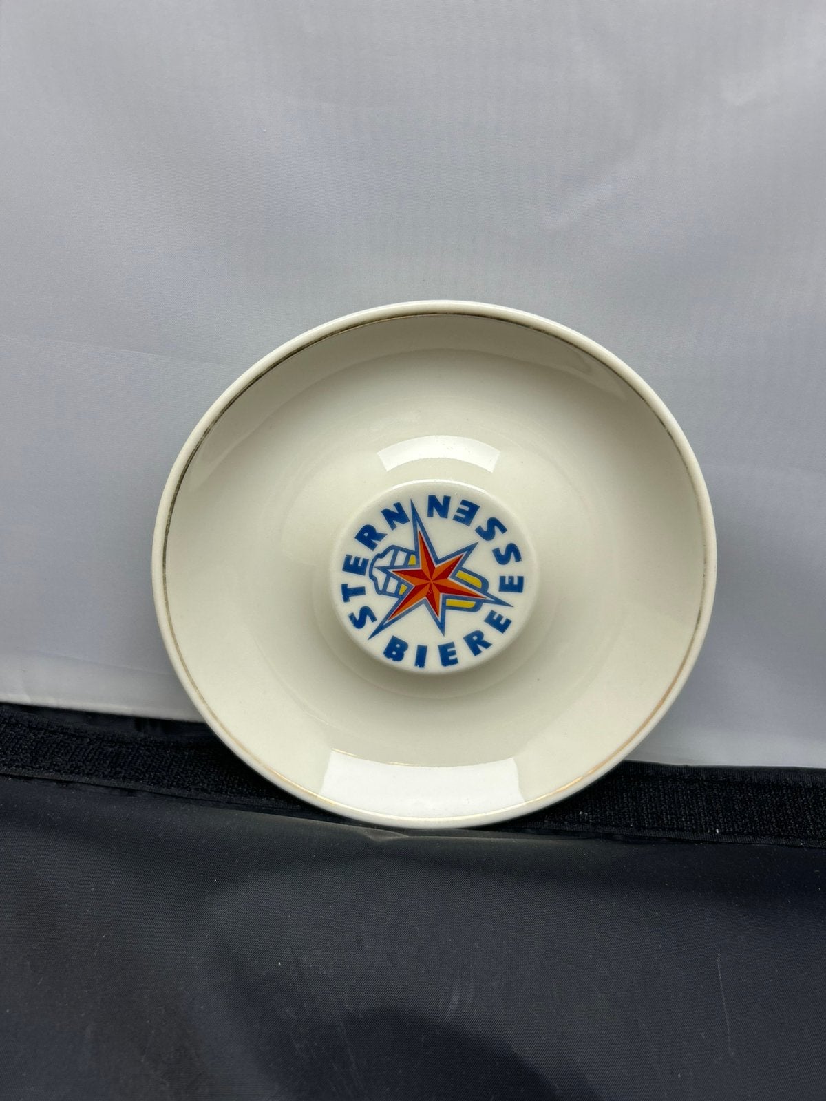 Vintage wisselgeldteller/asbak Stern Bier Essen/Fischer & Co, Ophalen, Zo goed als nieuw, Reclamebord, Plaat of Schild