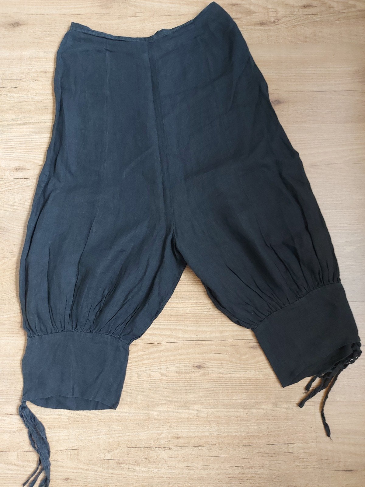 Sarah Pacini 100% Linnen Capri Broek - Maat  0, Sarah Pacini, Zwart, Ophalen of Verzenden, Maat 36 (S)