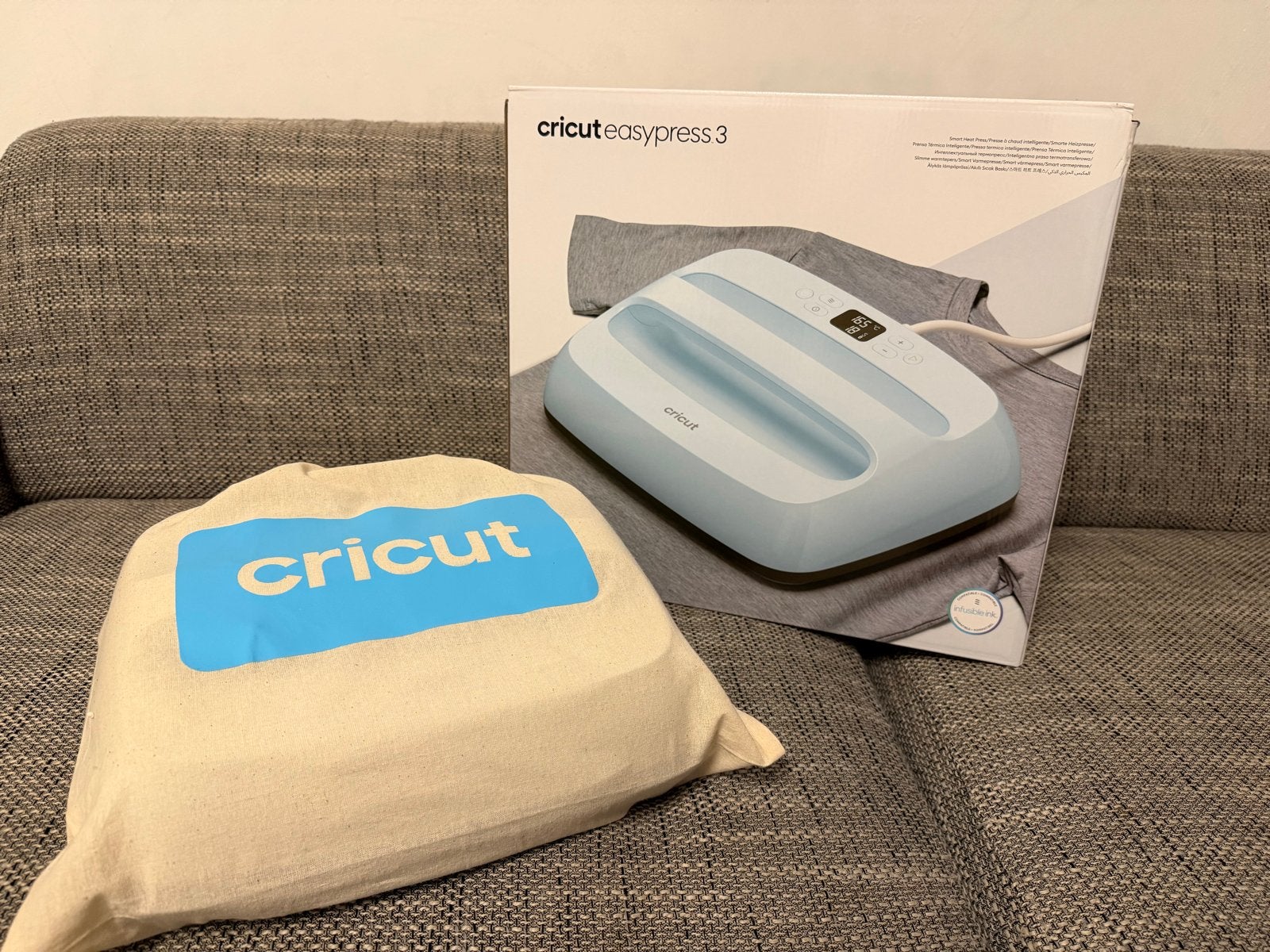 Cricut EasyPress 3 - Defect voor onderdelen/reparatie, Witgoed en Apparatuur, Overige Witgoed en Apparatuur, Niet werkend, Ophalen of Verzenden