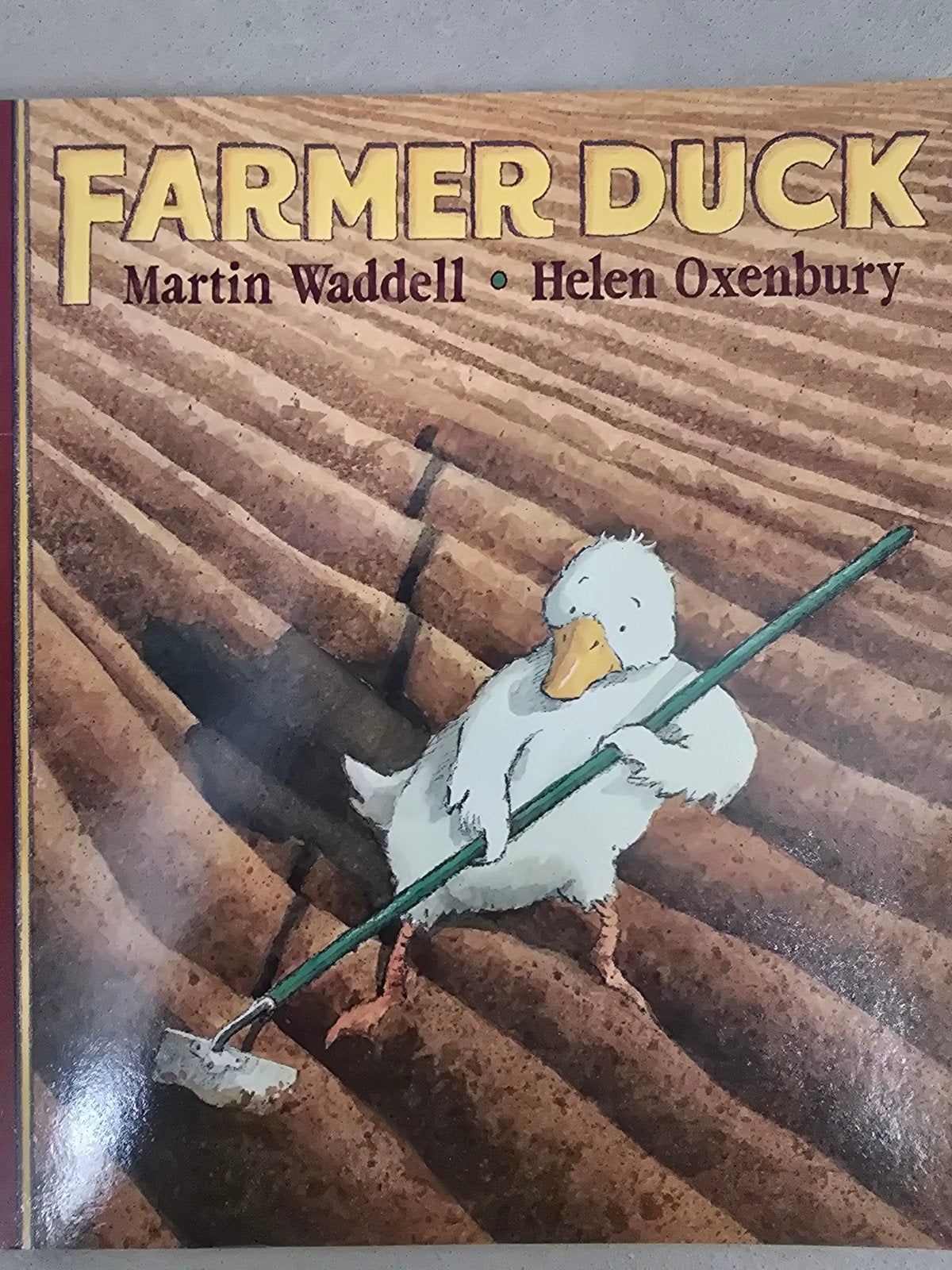 Prenteboek in t Engels., Ophalen of Verzenden, Gelezen, Martin Waddell