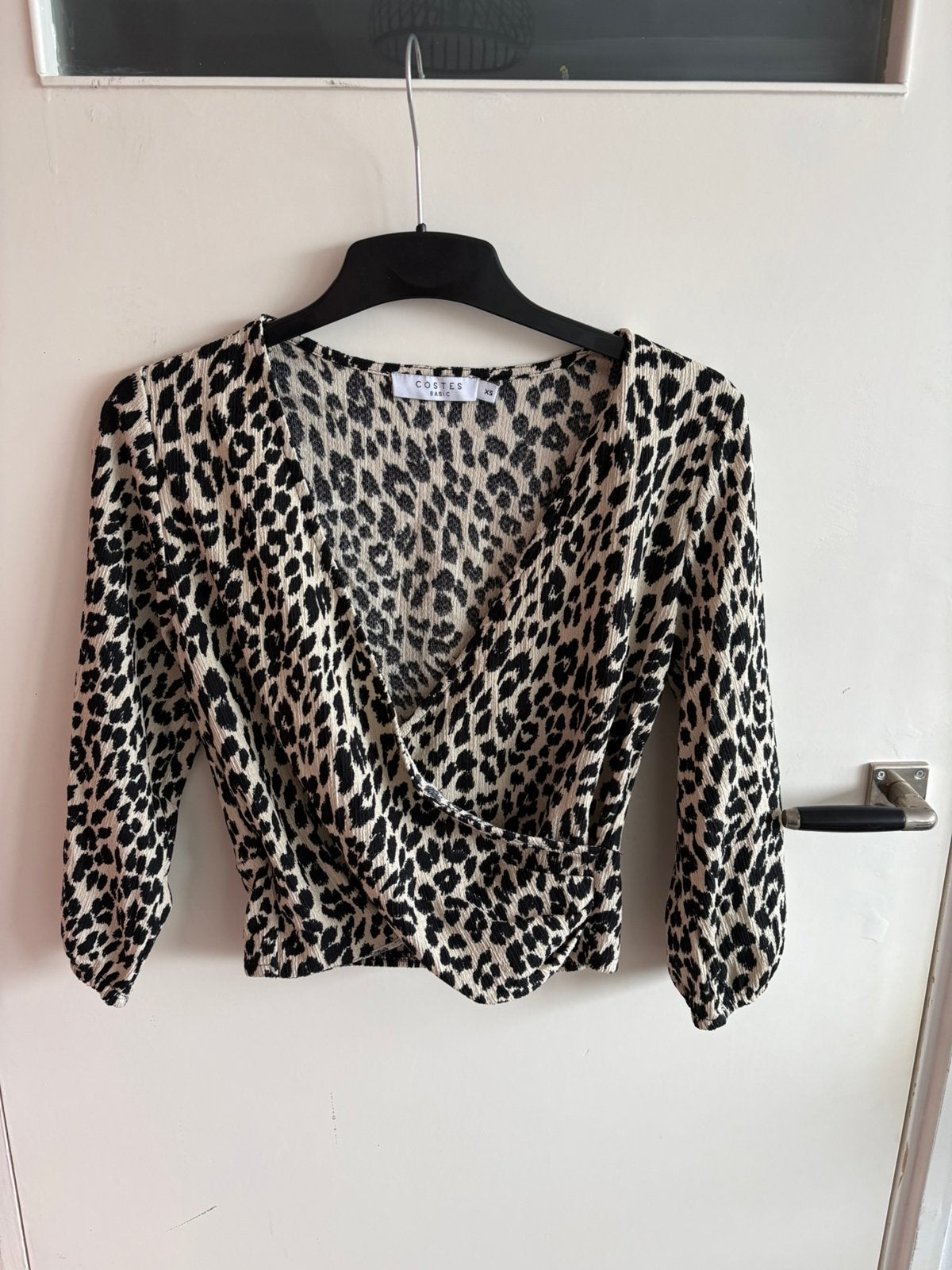 Costes topje, Ophalen, Beige, Zo goed als nieuw, Lange mouw