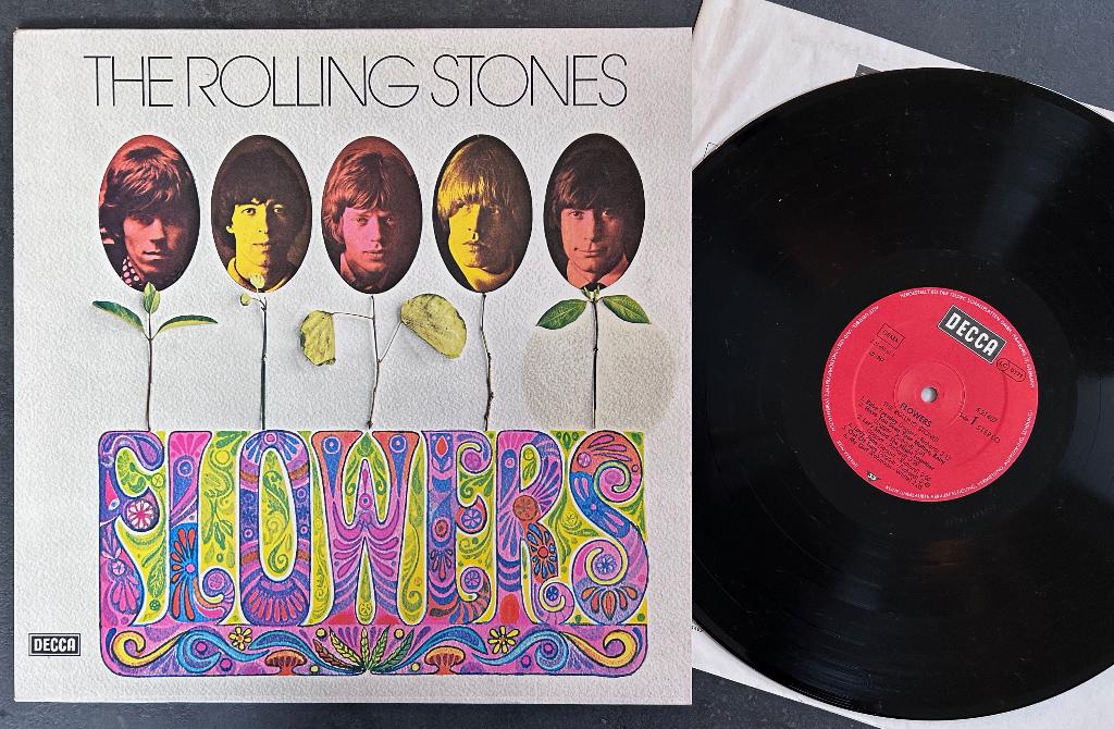 ROLLING STONES - Flowers ( LP; NMINT ), Cd's en Dvd's, Vinyl | Rock, Zo goed als nieuw, Poprock, 12 inch, Ophalen of Verzenden