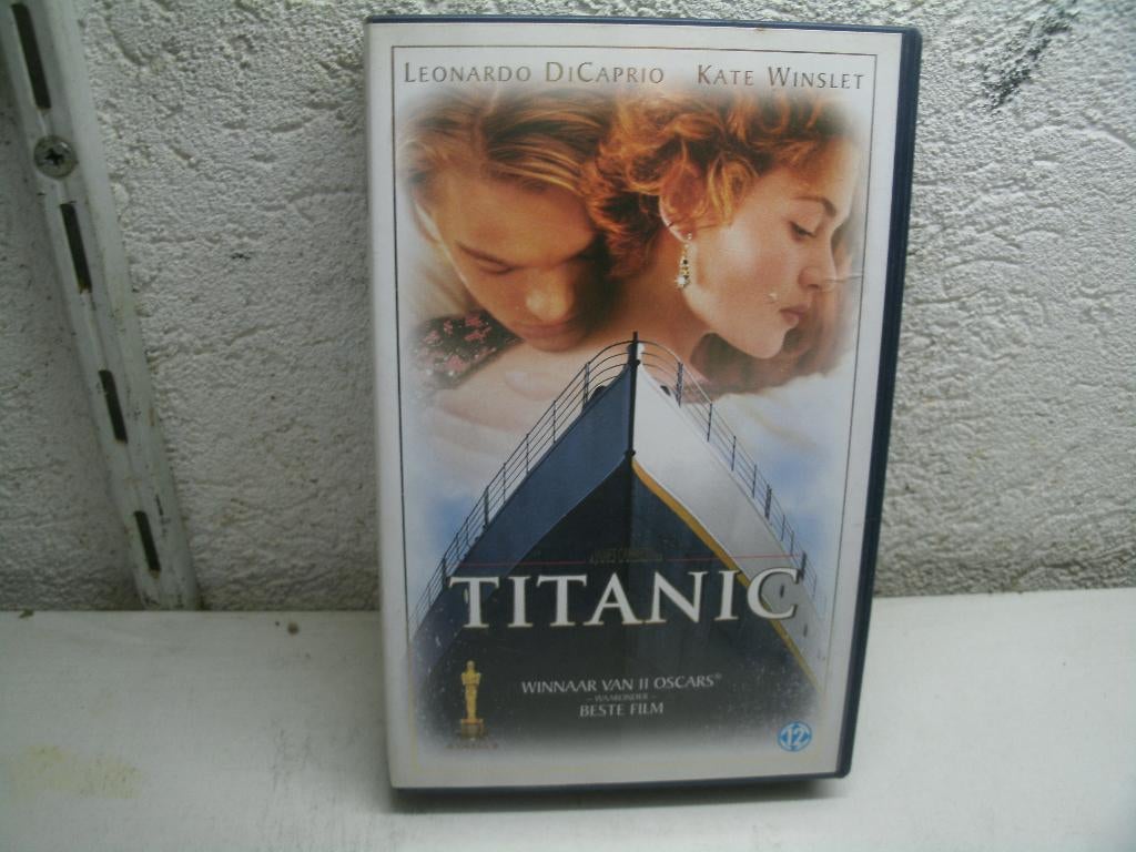 vhs 214b titanic, Cd's en Dvd's, VHS | Film, Alle leeftijden, Ophalen of Verzenden, Zo goed als nieuw, Actie en Avontuur
