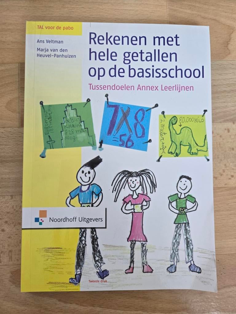 Rekenen met hele getallen op de basisschool - Pabo, Boeken, Ans Veltman, Marja van den Heuvel-Panhuizen, Zo goed als nieuw, Gamma