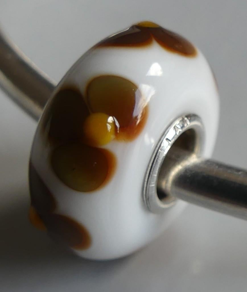 Trollbeads BLOEMEN UNIVERSAL UNIQUE *NIEUW* past op Pandora, Sieraden, Tassen en Uiterlijk, Bedels, -, Verzenden, -, Nieuw