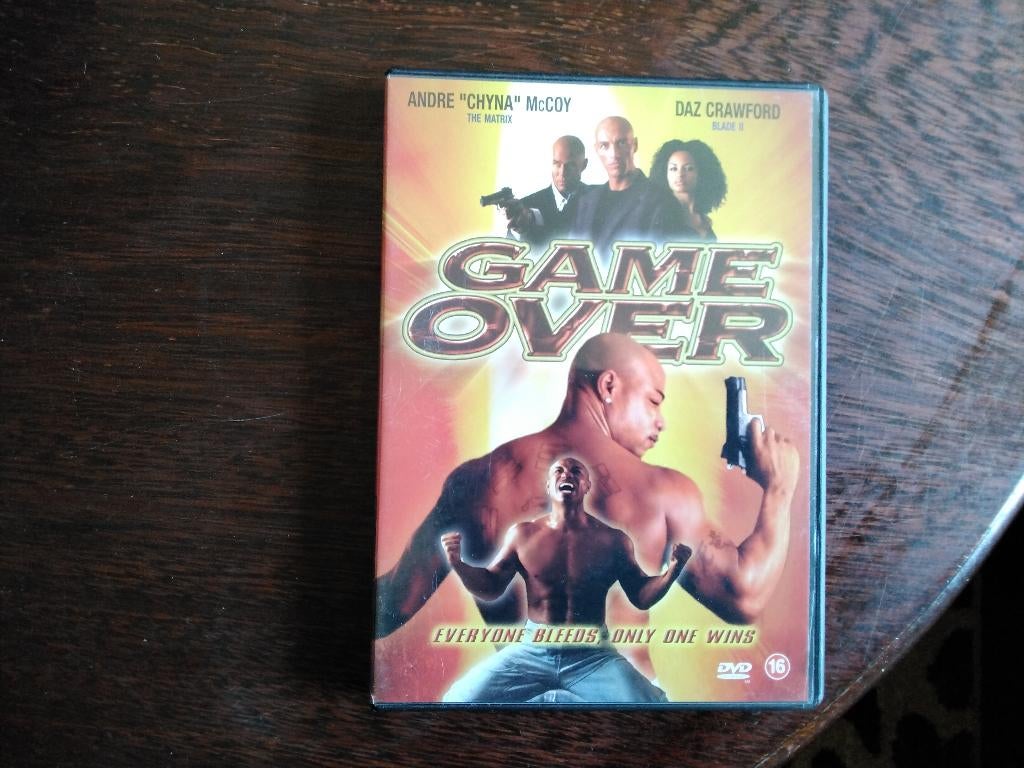 Game over, origineel, Cd's en Dvd's, Dvd's | Actie, Vanaf 16 jaar, Ophalen of Verzenden, Zo goed als nieuw, Actie