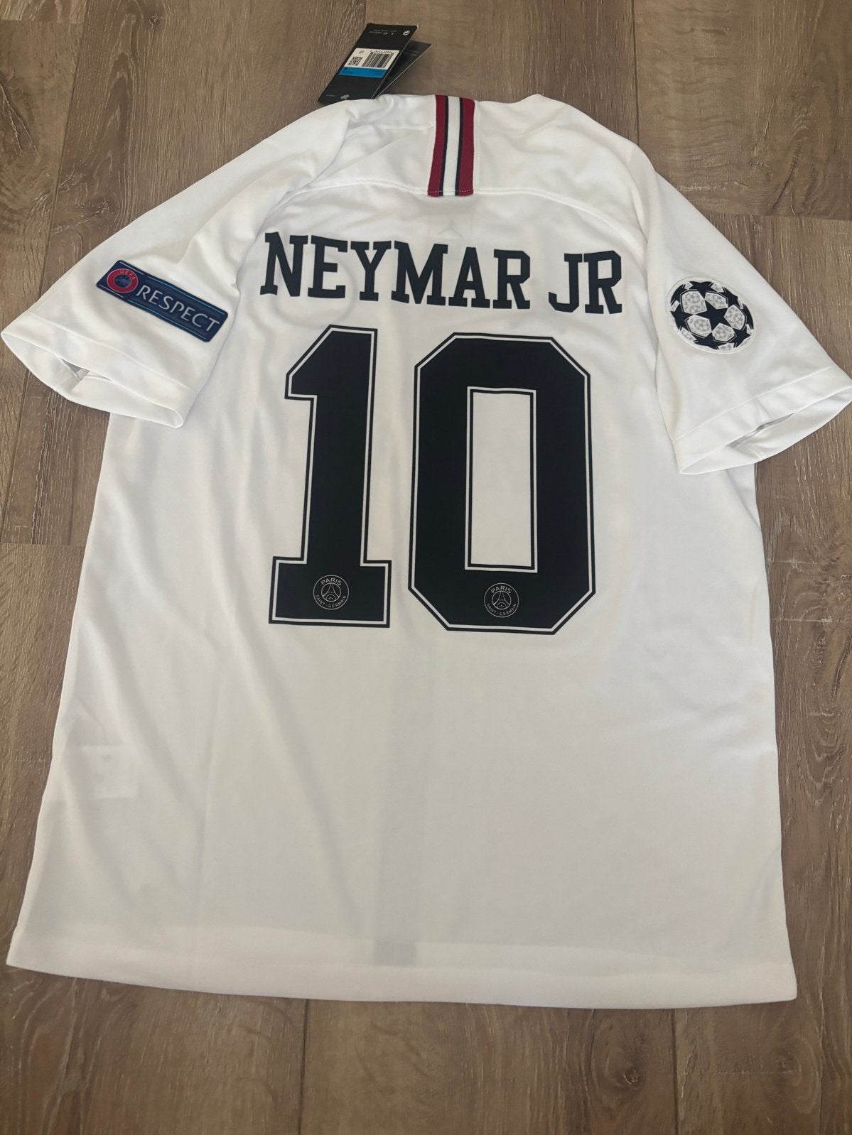 Neymar Jr #10 Paris Saint Germain shirt maat M, Maat M, Ophalen of Verzenden, Zo goed als nieuw, Shirt