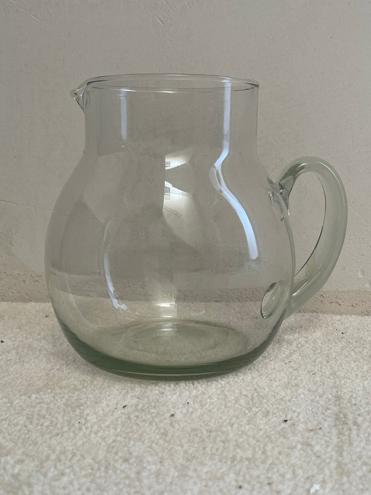 Mooie grote antieke glazen waterkan, Antiek en Kunst, Antiek | Glas en Kristal, Ophalen