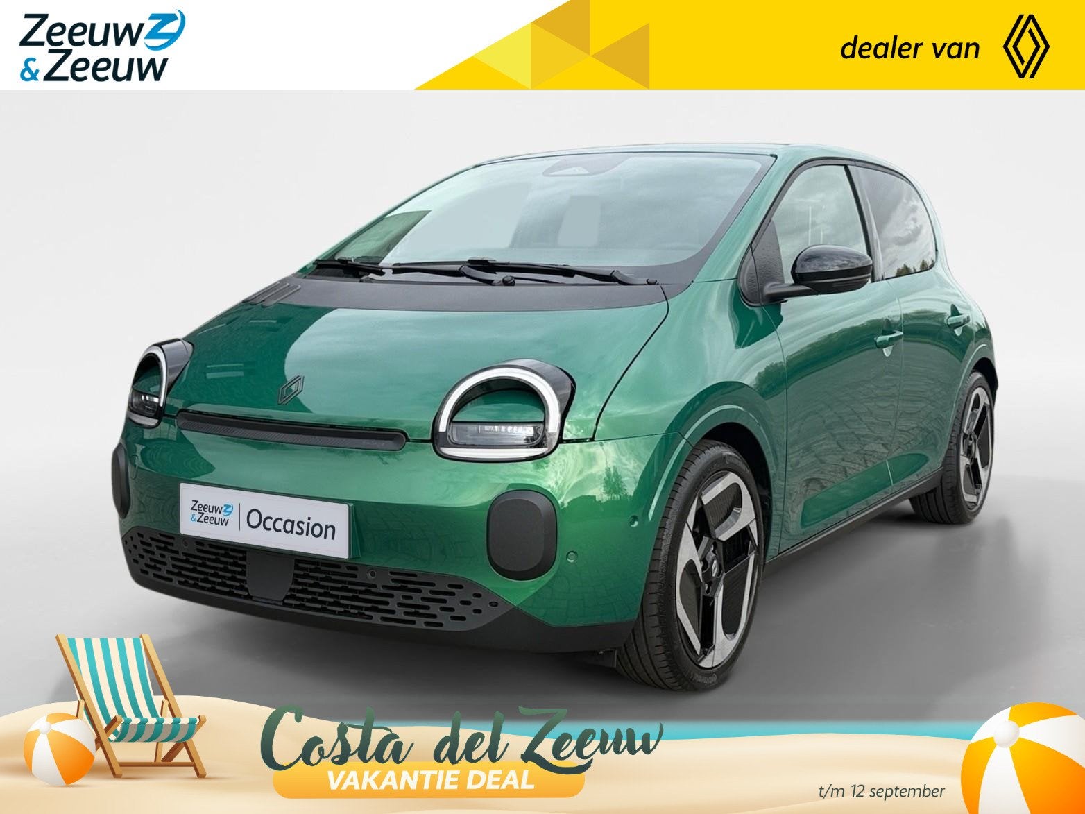 Renault Twingo Urban Range Techno 27.5 kWh Automaat | Demo -, 12 maanden, Origineel Nederlands, Automatische klimaatregeling, Grijs