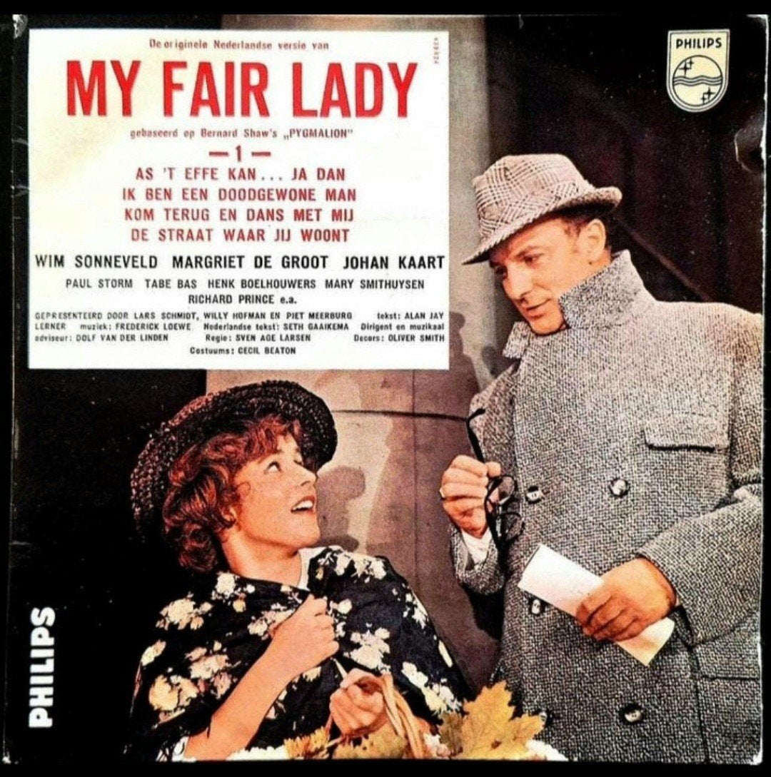 7"-EP/SINGLE  WIM SONNEVELD - My Fair Lady, EP, Ophalen of Verzenden, Gebruikt, EP