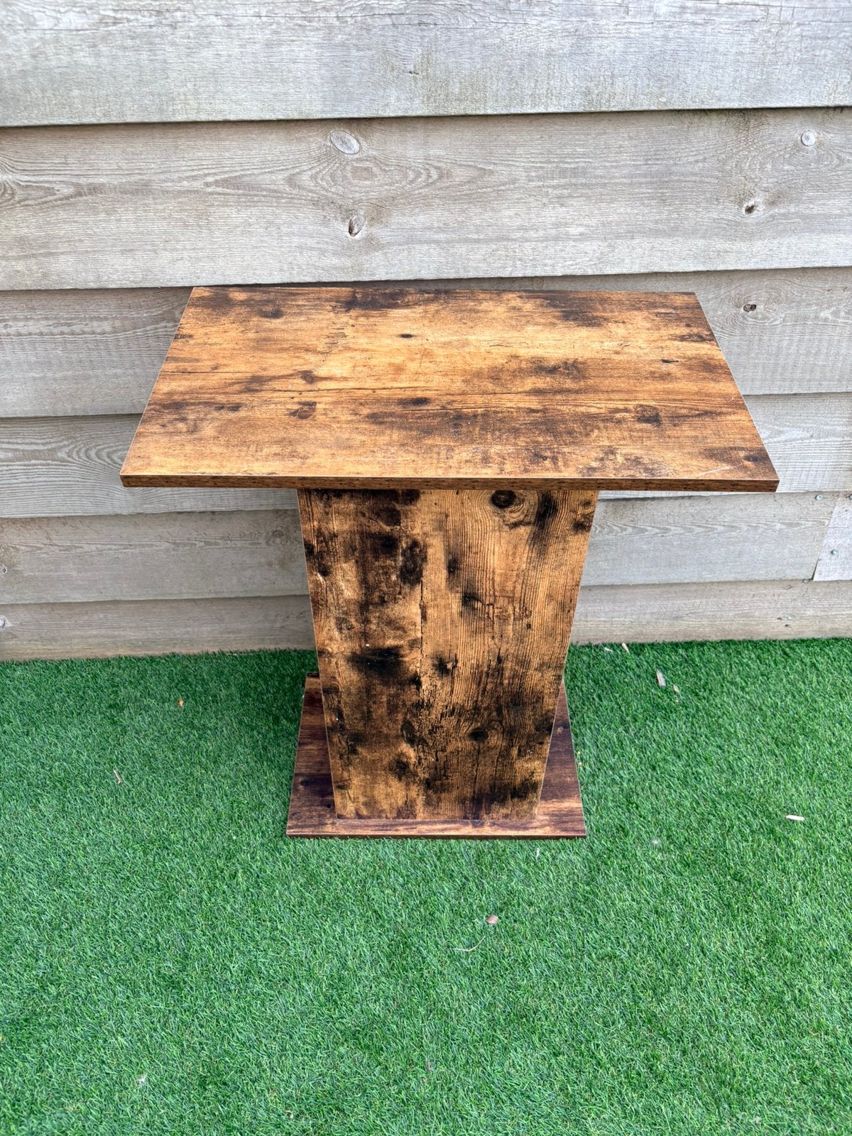 Aquarium meubel 60.5x36x72.5cm wood smoked oak, Ophalen, Zo goed als nieuw, Aquariummeubel, Overige merken