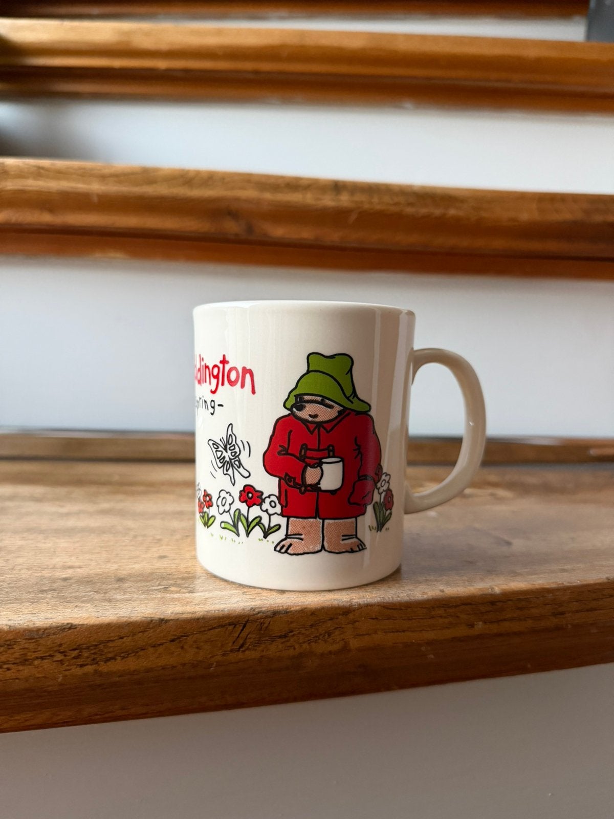 Paddington spring/lente mok, Huis en Inrichting, Keuken | Servies, Ophalen of Verzenden, Zo goed als nieuw, Overige stijlen, Kop(pen) en/of Schotel(s)