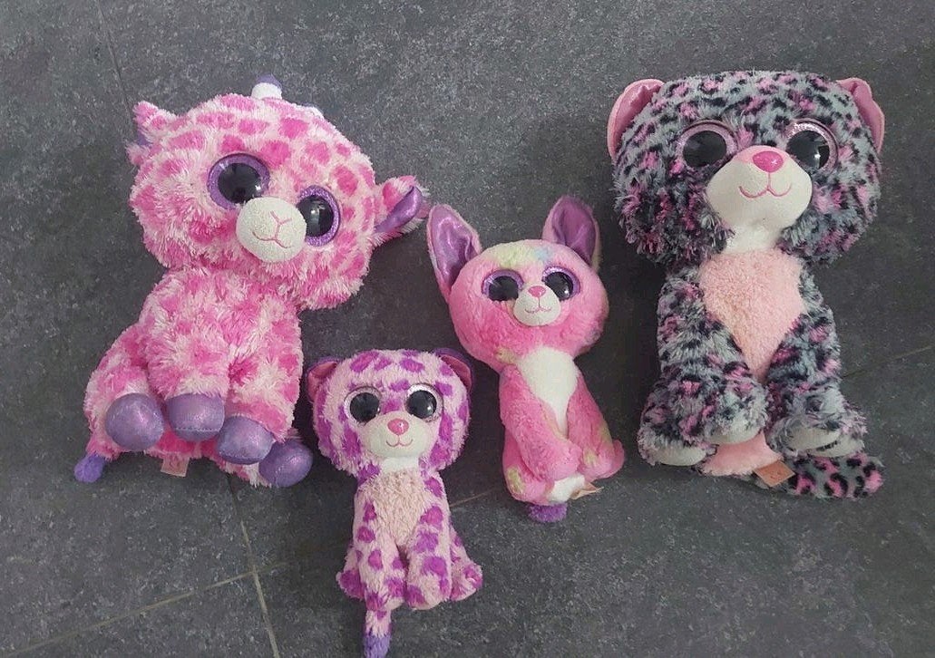 Leuke knuffels: Ty Beanie Boo's, emoji en meer!, Gebruikt, Overige karakters, Beer, Ophalen of Verzenden