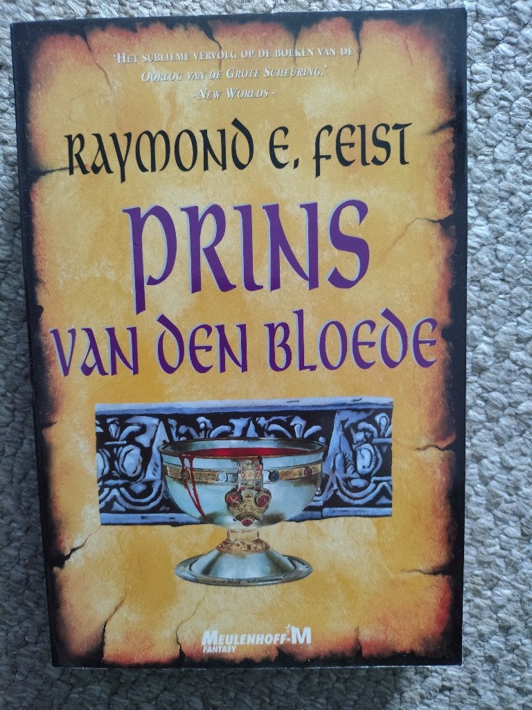Prins van den Bloede Raymond E. Feist. Paperback., Ophalen of Verzenden, Zo goed als nieuw, Raymond E. Feist