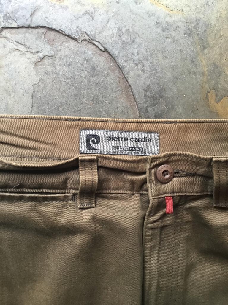 Pierre Cardin Super Chino - Comfortabele Kaki Broek, Ophalen of Verzenden, Gedragen, Overige maten, Bruin