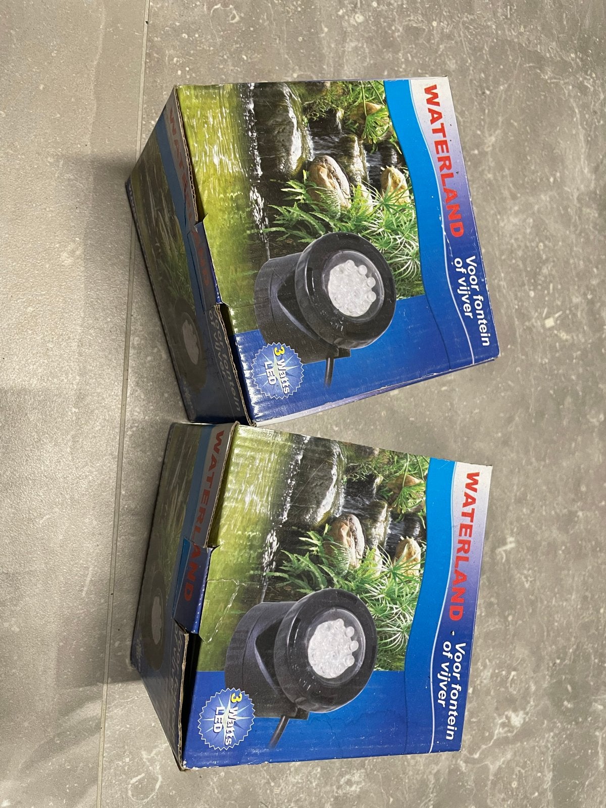 Waterland Vijverlamp Luna LED Eco 12V - 2 stuks, Ophalen, Gebruikt