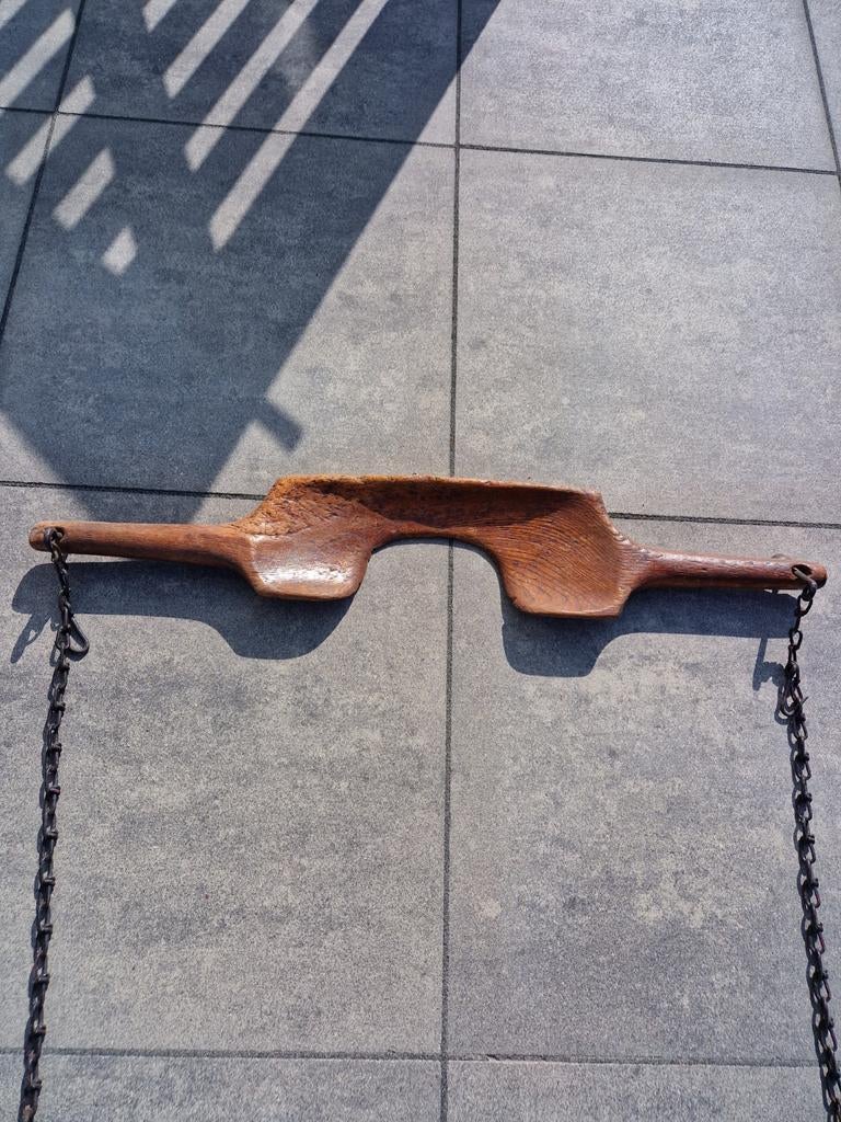 Houten juk, Ophalen