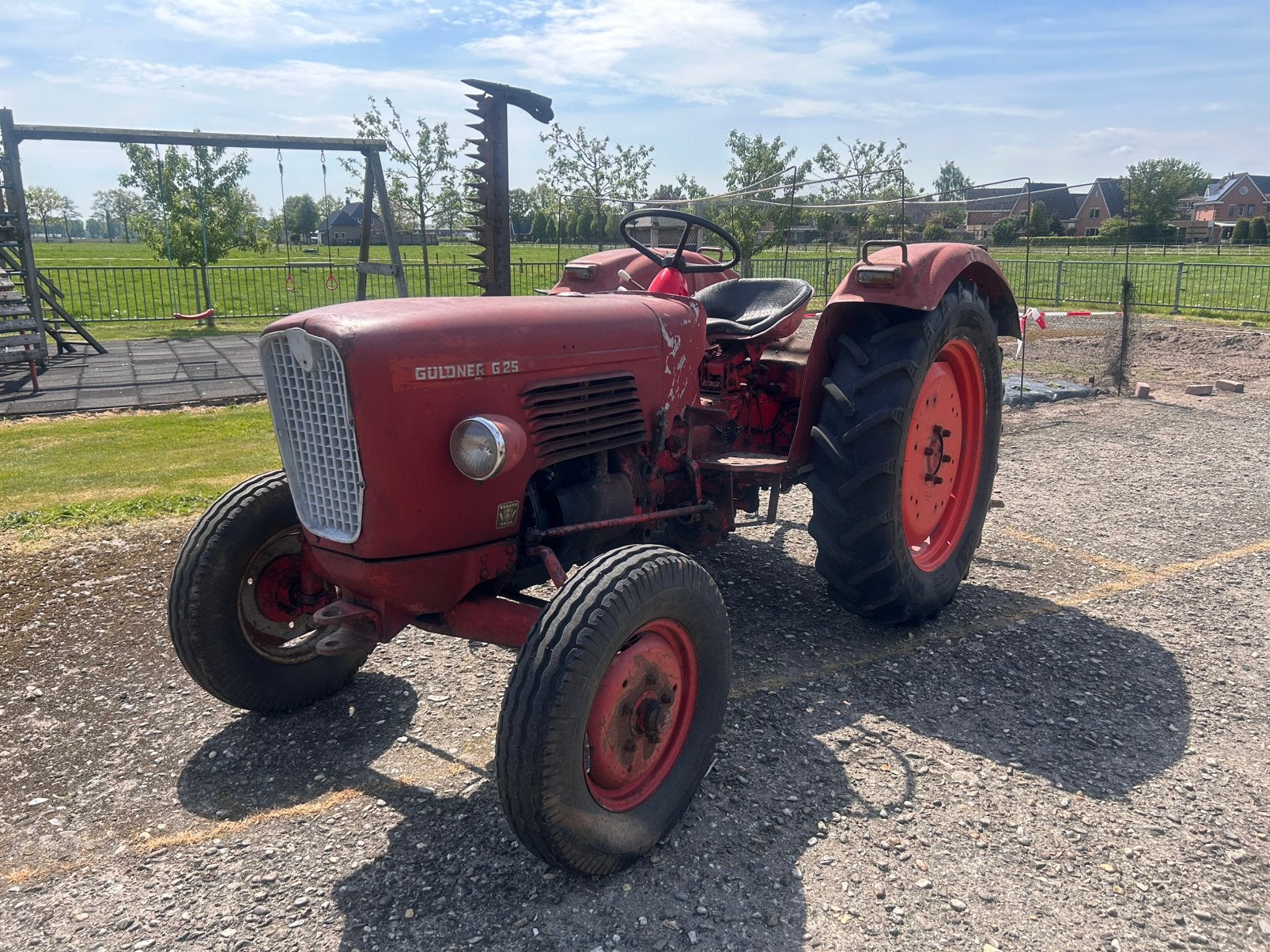 Guldner G25S Oldtimer Tractor met Maaibalk en Hef, Zakelijke goederen, Agrarisch | Tractoren, Overige merken, Tot 2500, Oldtimer