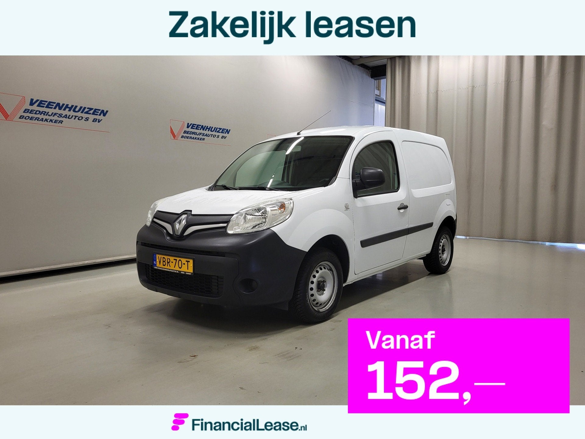 Renault Kangoo 1.5dCi 75pk Euro 6!, Voorwielaandrijving, Schuifdeur, Gebruikt, Euro 6